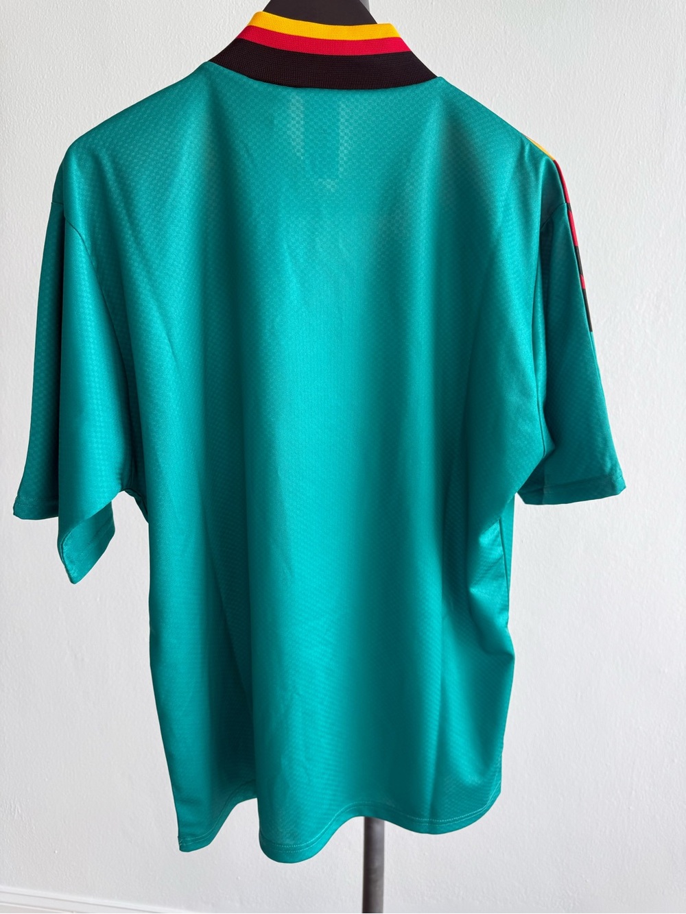 adidas Germany DFB 1994 Retro Soccer Jersey Men M Green NWT - Picture 8 of 8